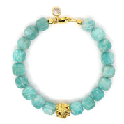 Amazonite & 18K Gold Filled Bracelet
