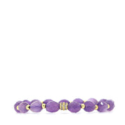 Amethyst & Cubic Zirconia Bracelet