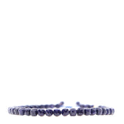 Blue Sandstone & 14K Solid Gold Bracelet