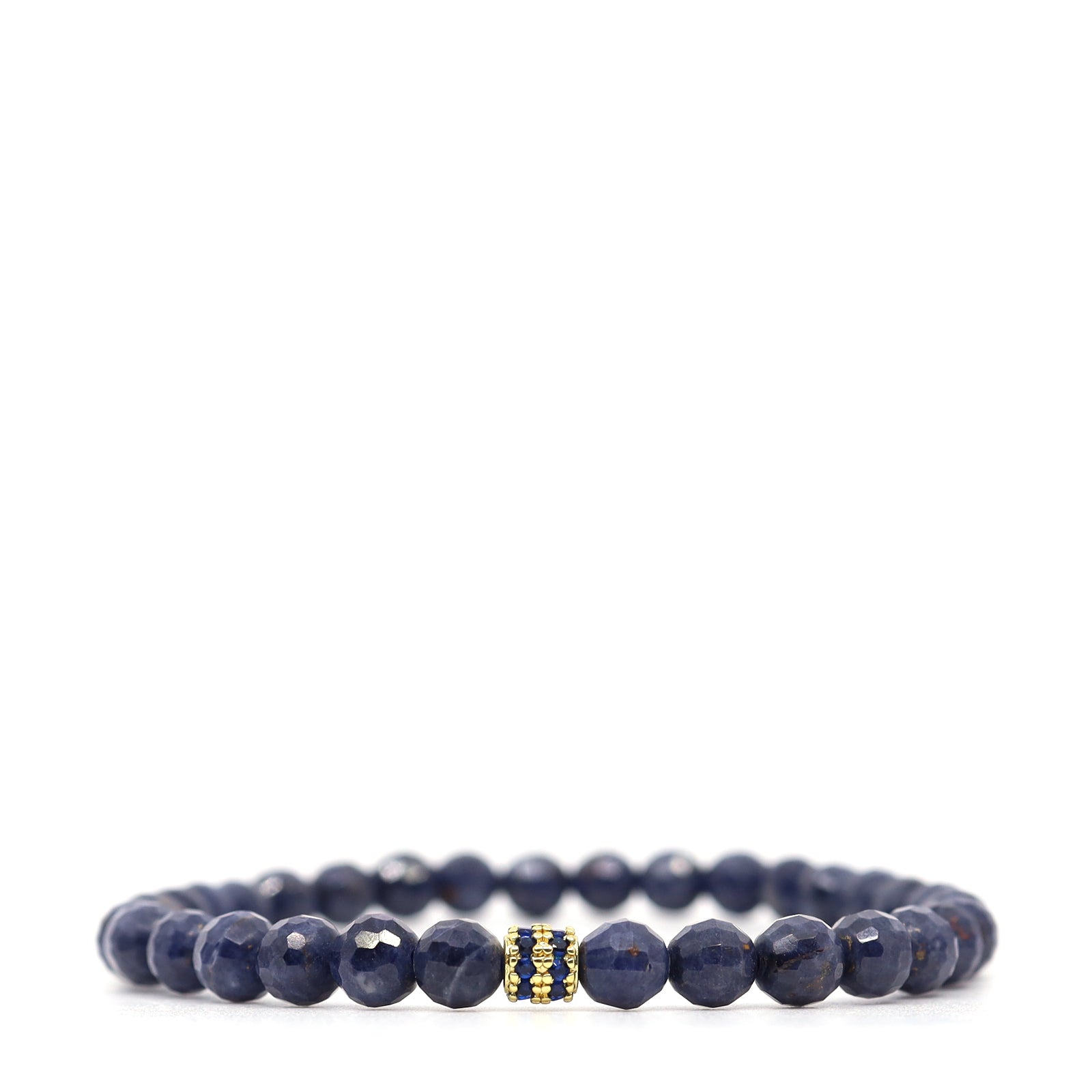 Blue Sapphire & Cubic Zirconia Bracelet