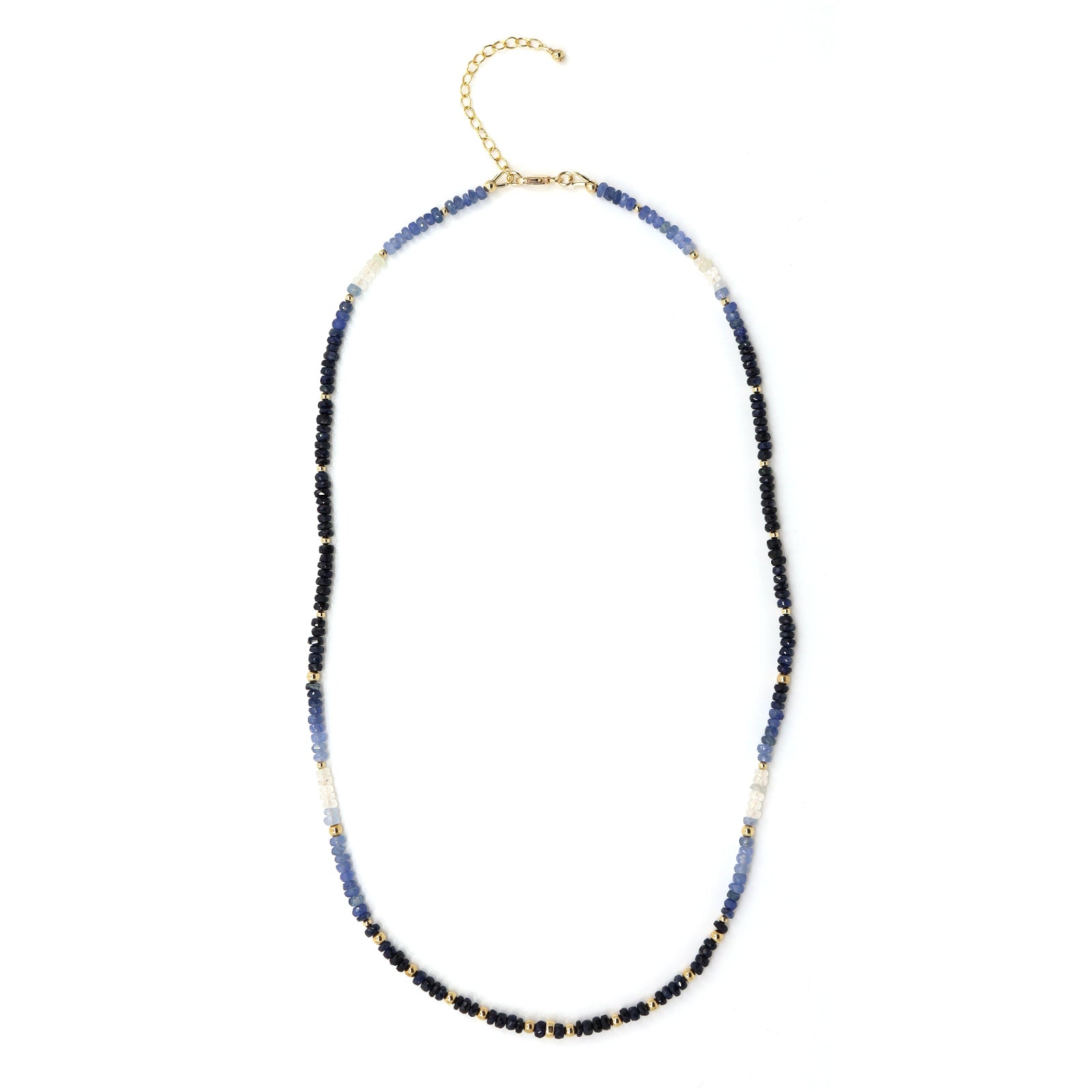 Blue Sapphire Ombre Necklace