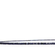 Faceted Natural Blue Sapphire Necklace