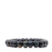 Blue & Grey Tiger's Eye Bracelet