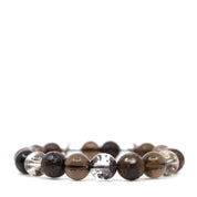 Bronzite, Smoky Quartz & Lodalite Bracelet