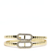 Buckle Cubic Zirconia Bangle