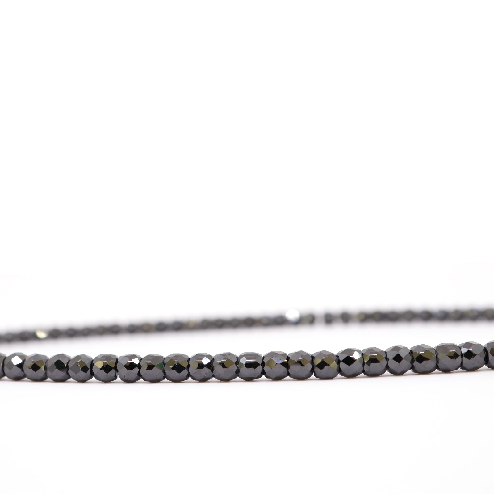 Black Cubic Zirconia Necklace