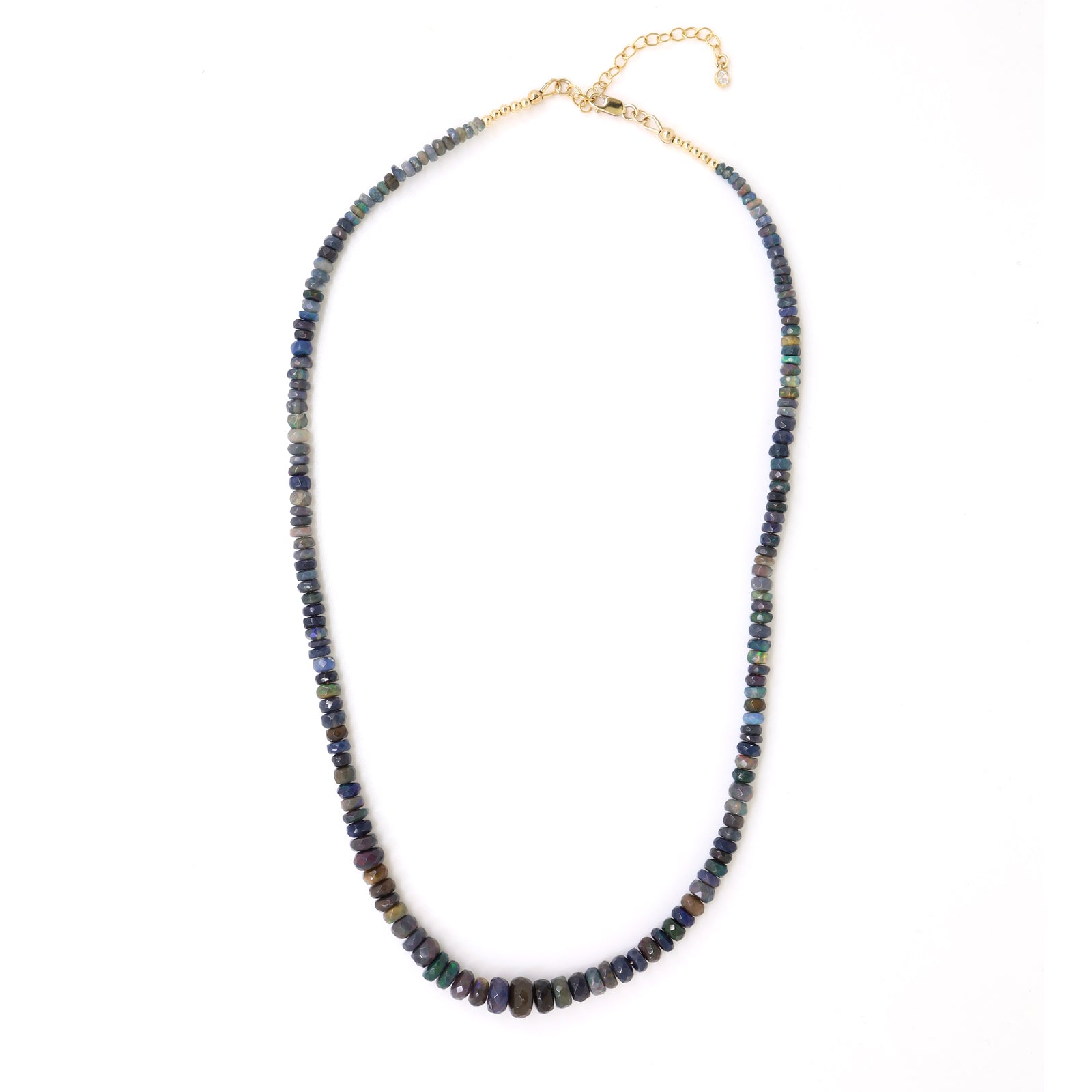 Black Ethiopian Opal Necklace