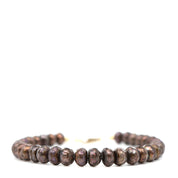 Faceted Brown Freshwater Pearl Bracelet
