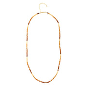 Orange Ombre Hessonite Necklace