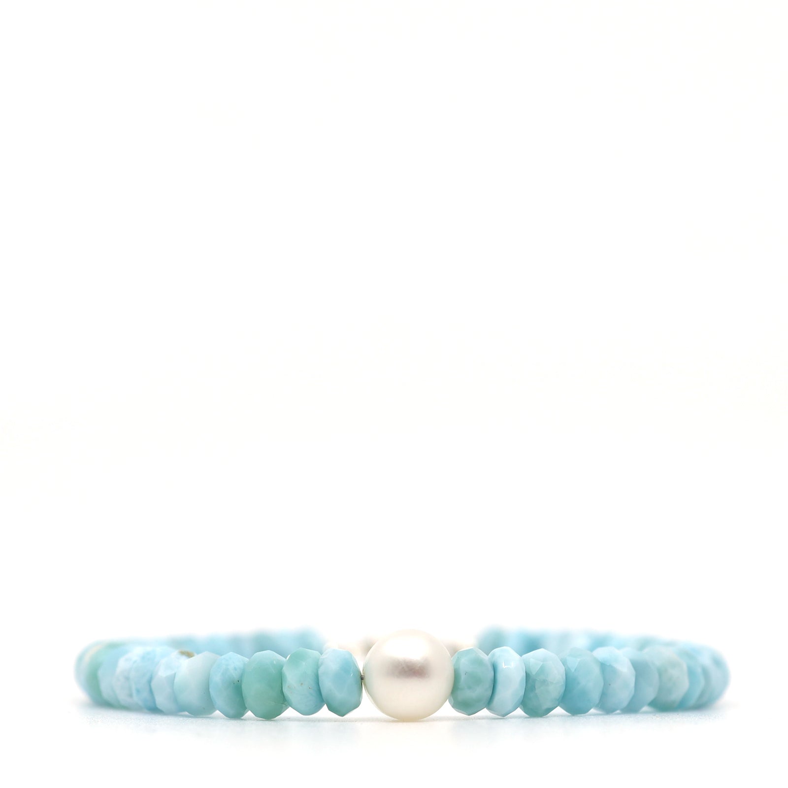 Larimar & Sterling Silver Bracelet