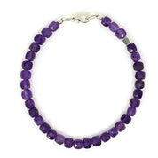 Amethyst & Sterling Silver Bracelet