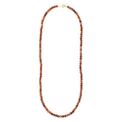 Orange Garnet Hessonite Necklace