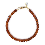 Hessonite Orange Garnet Bracelet
