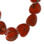 Australian Heart Shaped Cape Jasper Necklace