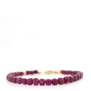 Ruby & 14K Gold Filled Bracelet