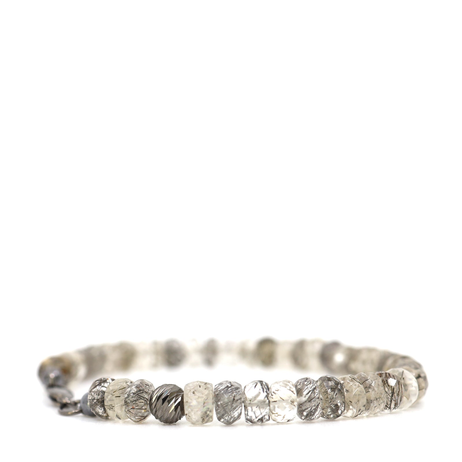 Black Rutile Quartz Bracelet