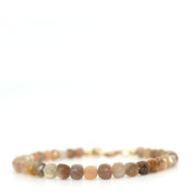 Peach Moonstone & 14K Gold Filled Bracelet