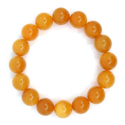 Burmese Yellow Jade Bracelet