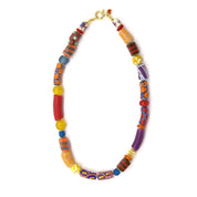 Recycled Multicolour African Recycled Glass Necklace