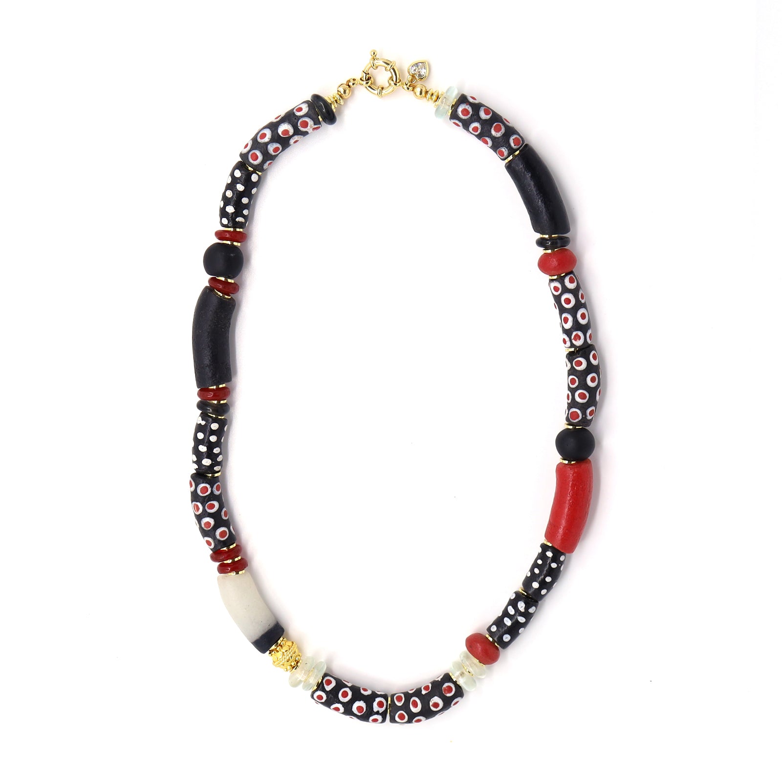 Recycled African Recycled Glass Necklace