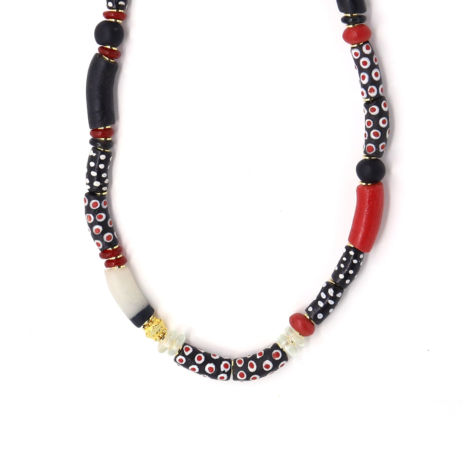 Recycled African Recycled Glass Necklace