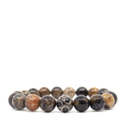 Black Fossil Coral Bracelet