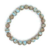 Ice Obsidian & Jasper Bracelet Stack