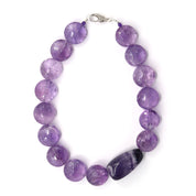 Brazilian Amethyst Statement Necklace