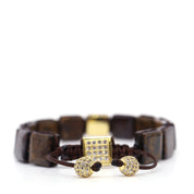 Bronzite Square Bracelet