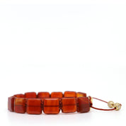 Carnelian Square Bracelet