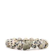 Dalmatian Jasper & Pyrite Bracelet