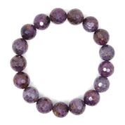 Faceted Ruby Bracelet