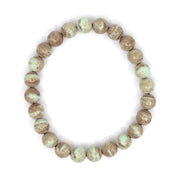 Ice Obsidian & Jasper Bracelet Stack