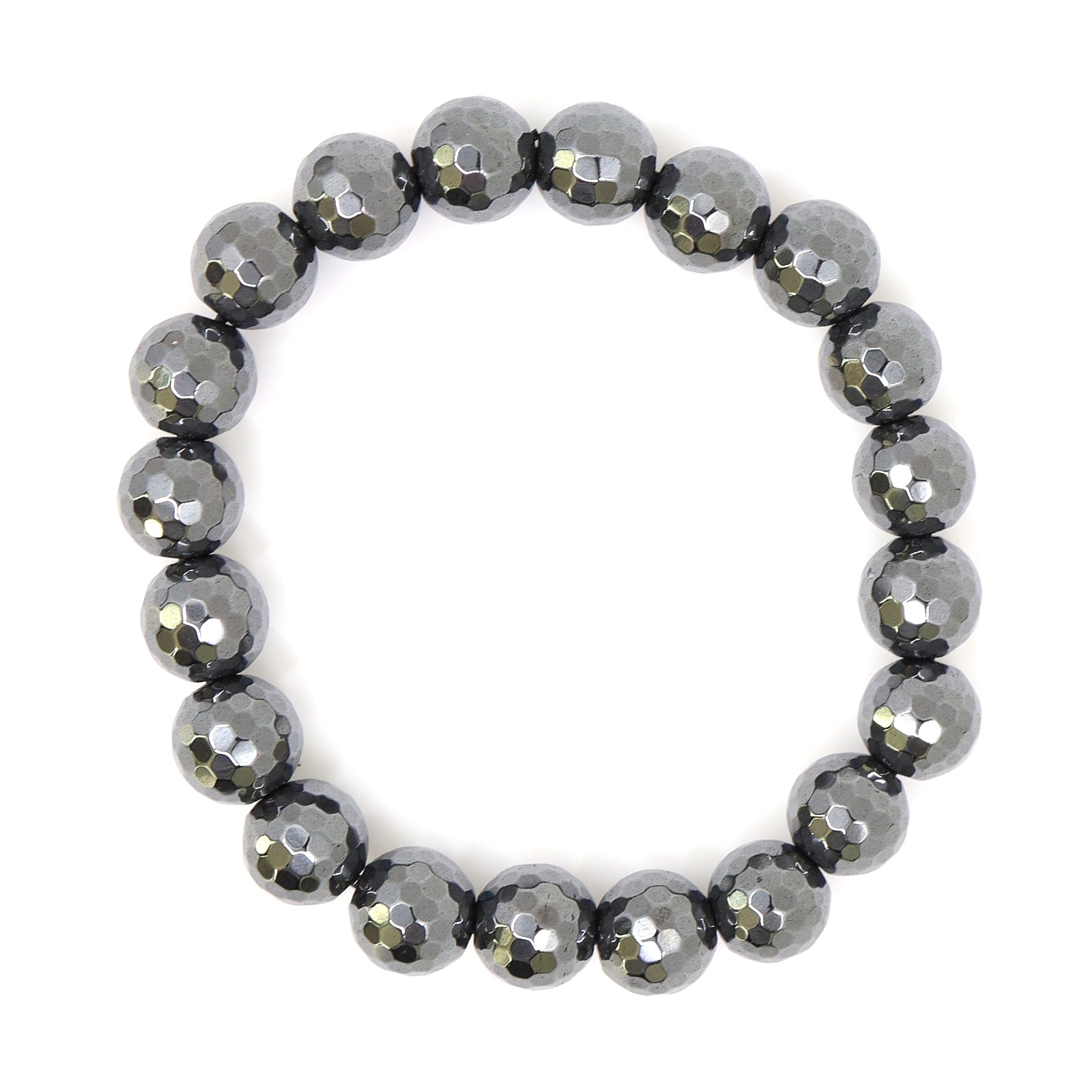 Lion Dark Grey Hematite Bracelet Set