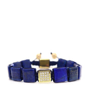 Lapis Lazuli Square Bracelet