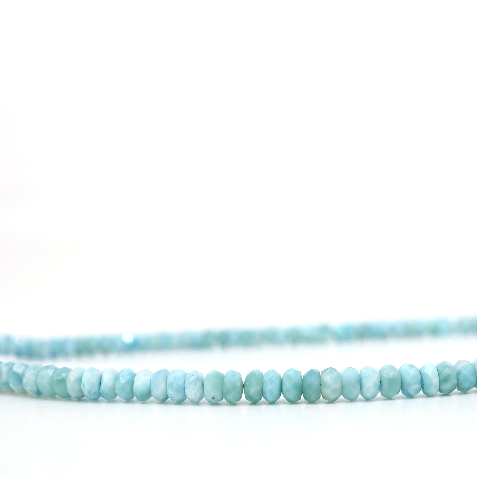 Freshwater Pearl & Larimar Necklace