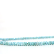 Freshwater Pearl & Larimar Necklace