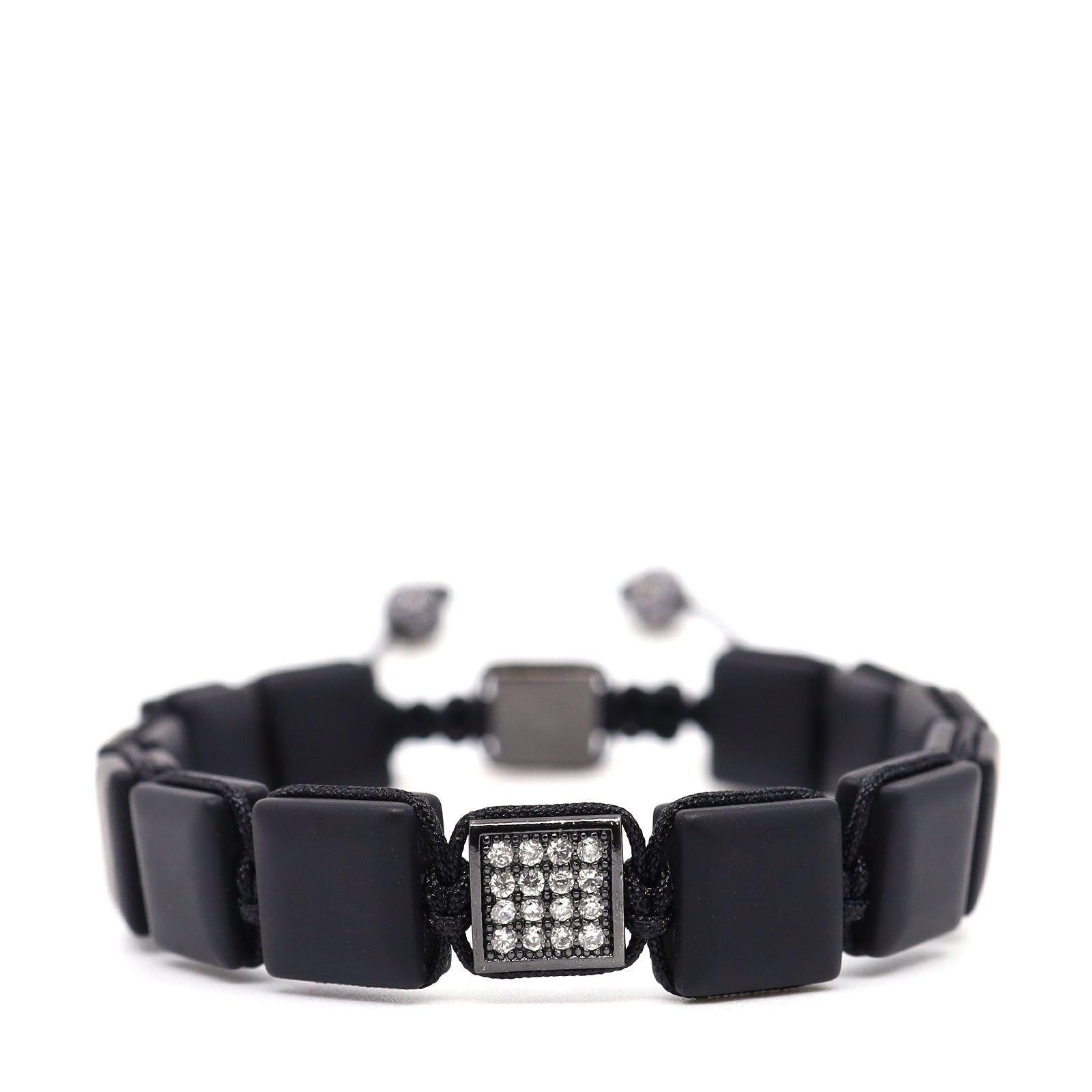 Black Onyx Square Bracelet