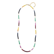 Mixed Sapphire & Freshwater Pearl Necklace