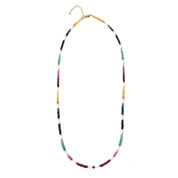 Mixed Sapphire & Freshwater Pearls Necklace