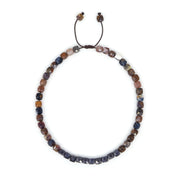 Pietersite & Blue Sapphire Bracelet