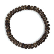 Smoky Quartz Rondelle Bracelet