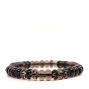 Smoky Quartz Rondelle Bracelet