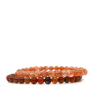 Sunstone & Orange Garnet Bracelet