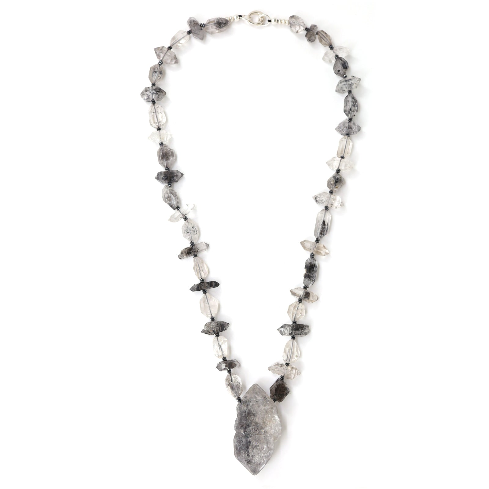 Tibetan Terminated Quartz Necklace