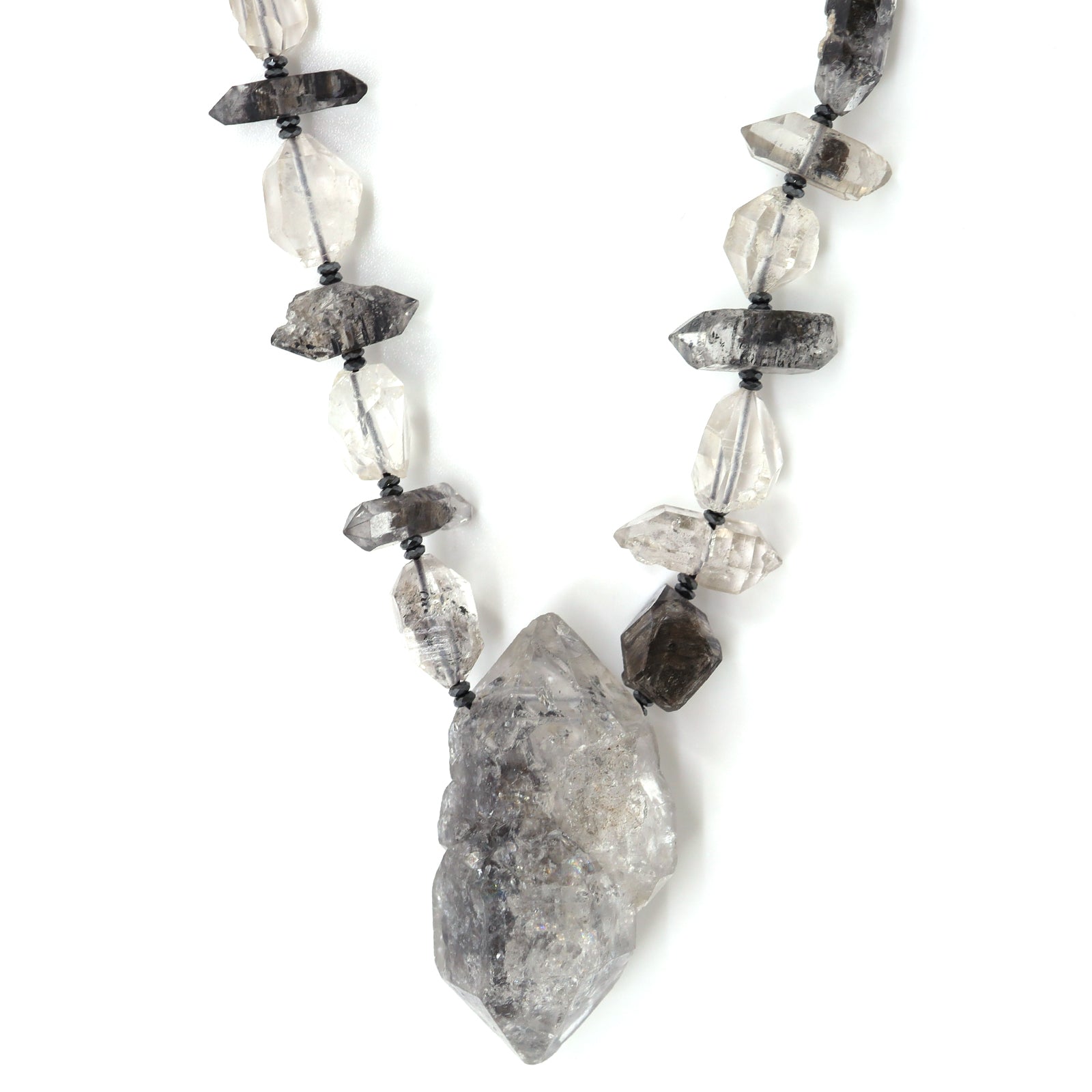 Tibetan Terminated Quartz Necklace
