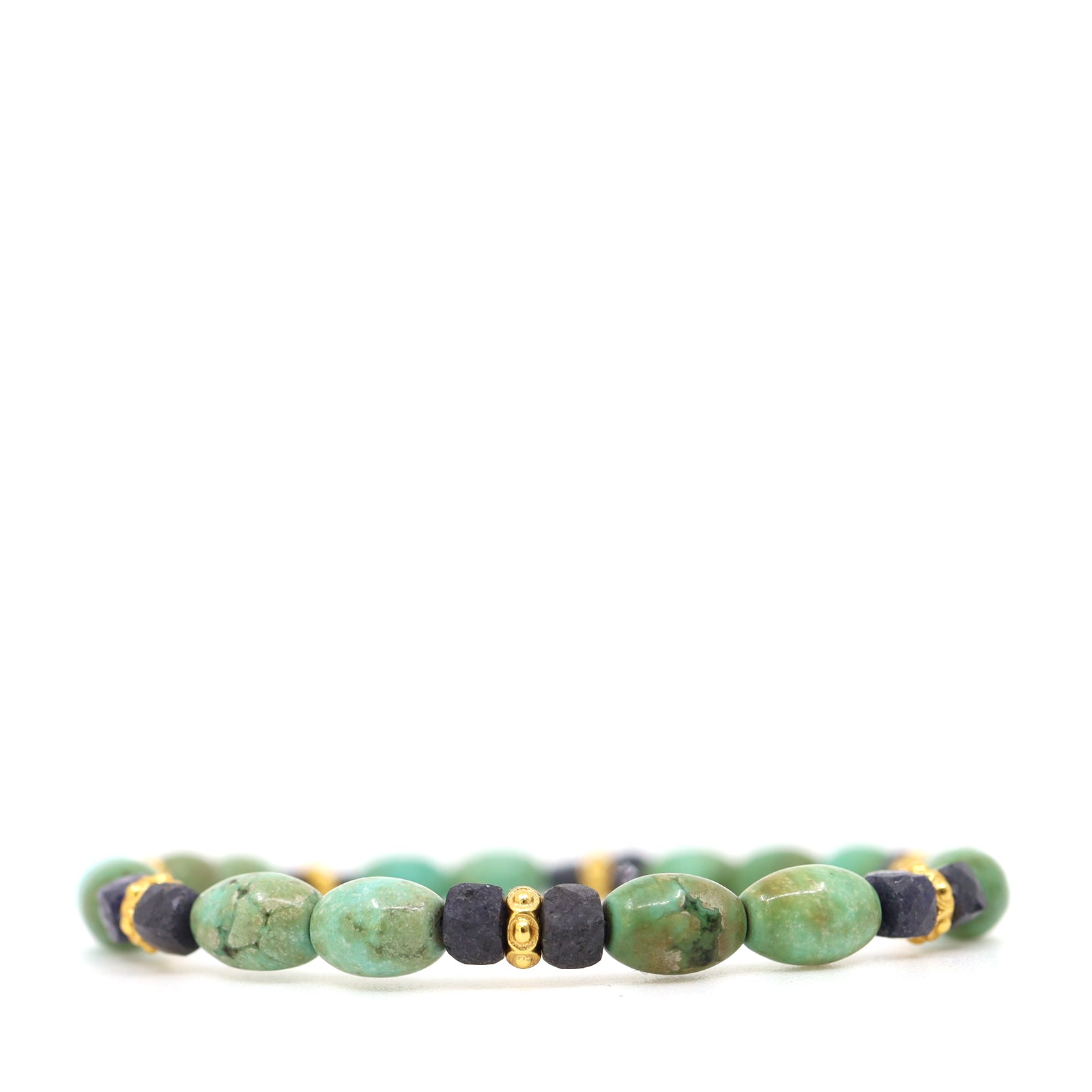 Hubei Turquoise & Sapphire Bracelet